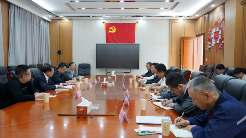 市发改委领导到公司调研督导